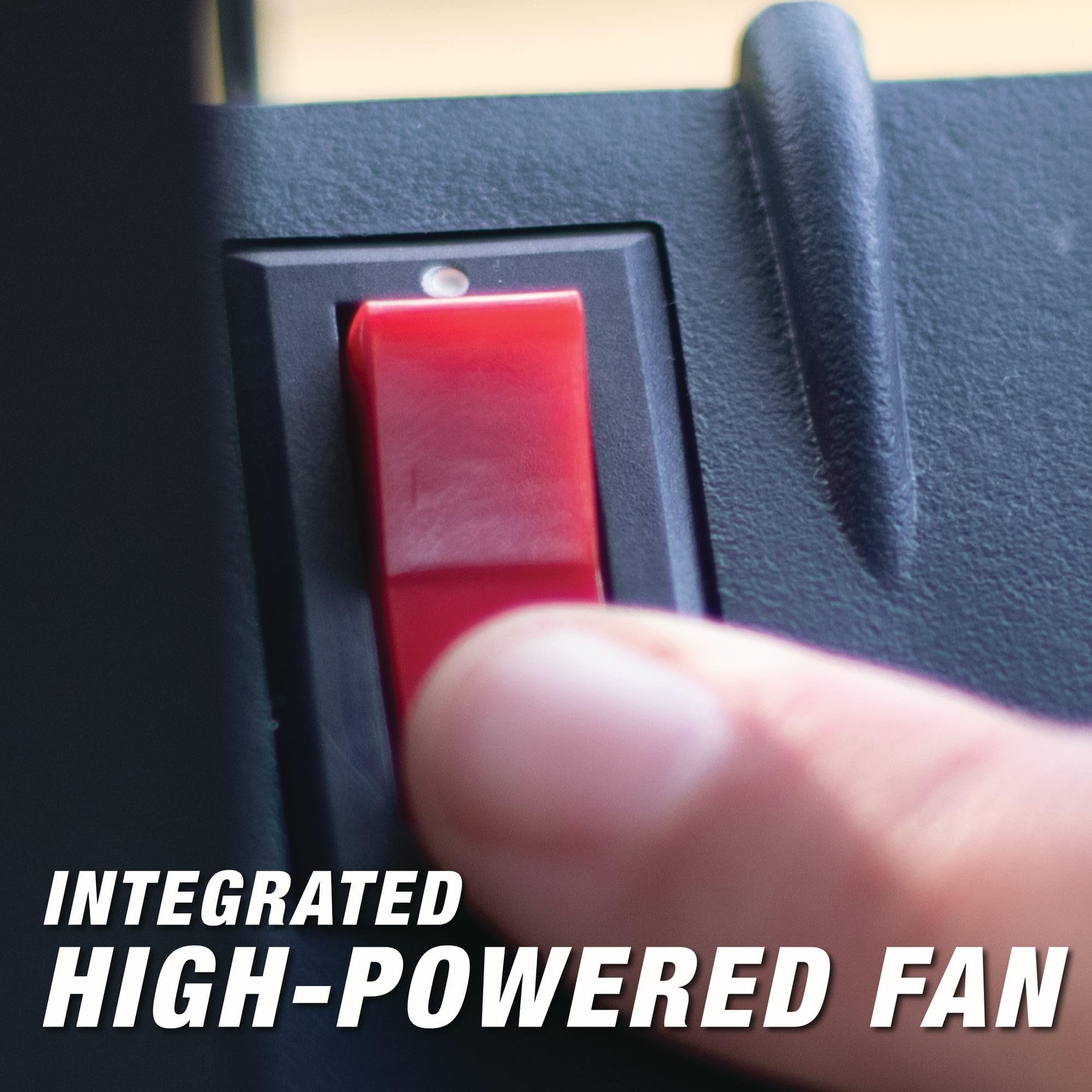 Mr. Heater safety switches and sensors highlighting built-in protection benefit