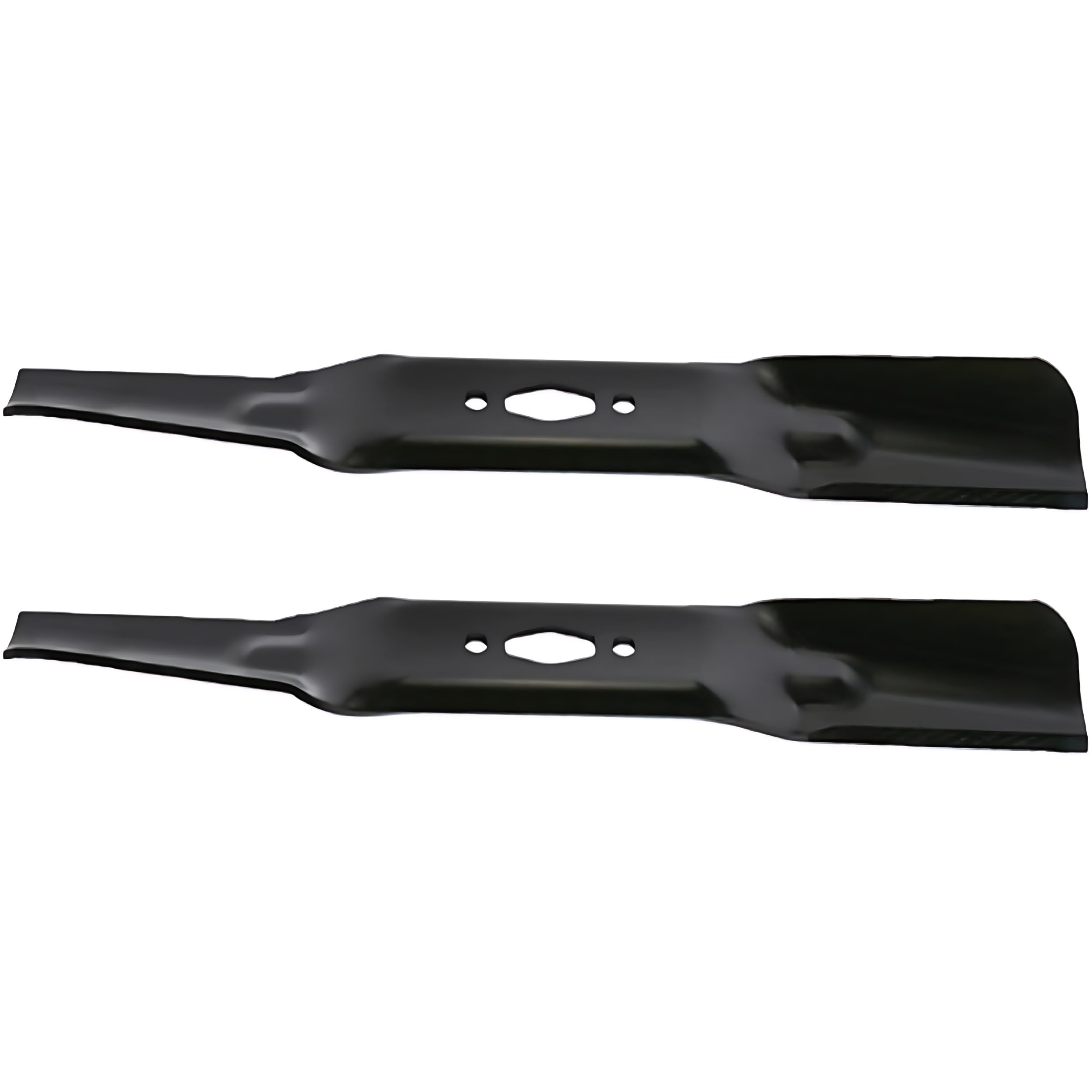 Mr Mower Parts front view of blade set showing packaging and product benefits