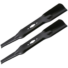 Mr Mower Parts blades installed on 46-inch deck demonstrating correct fit