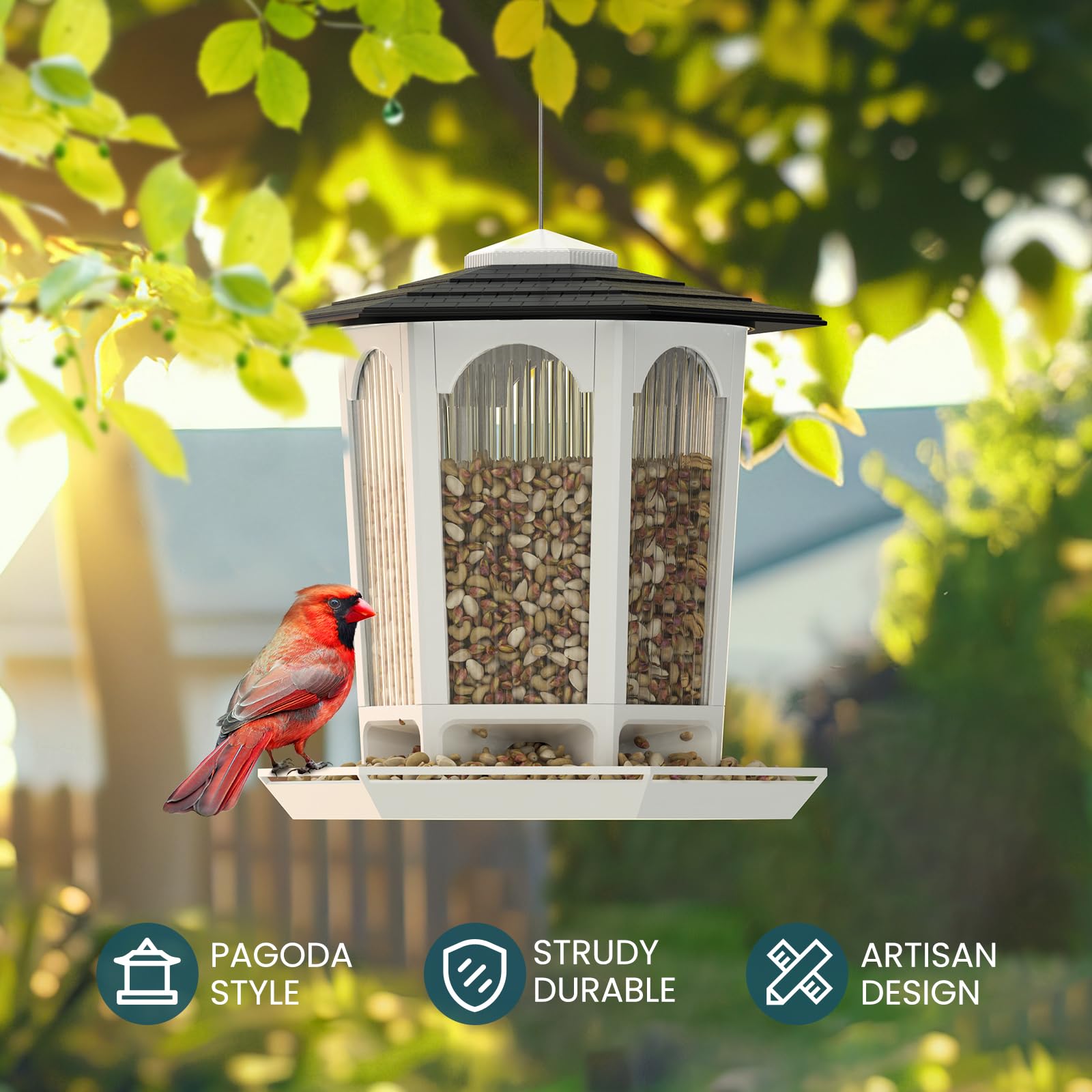 MrCrafts Nature top view of solar panel highlighting effortless charging