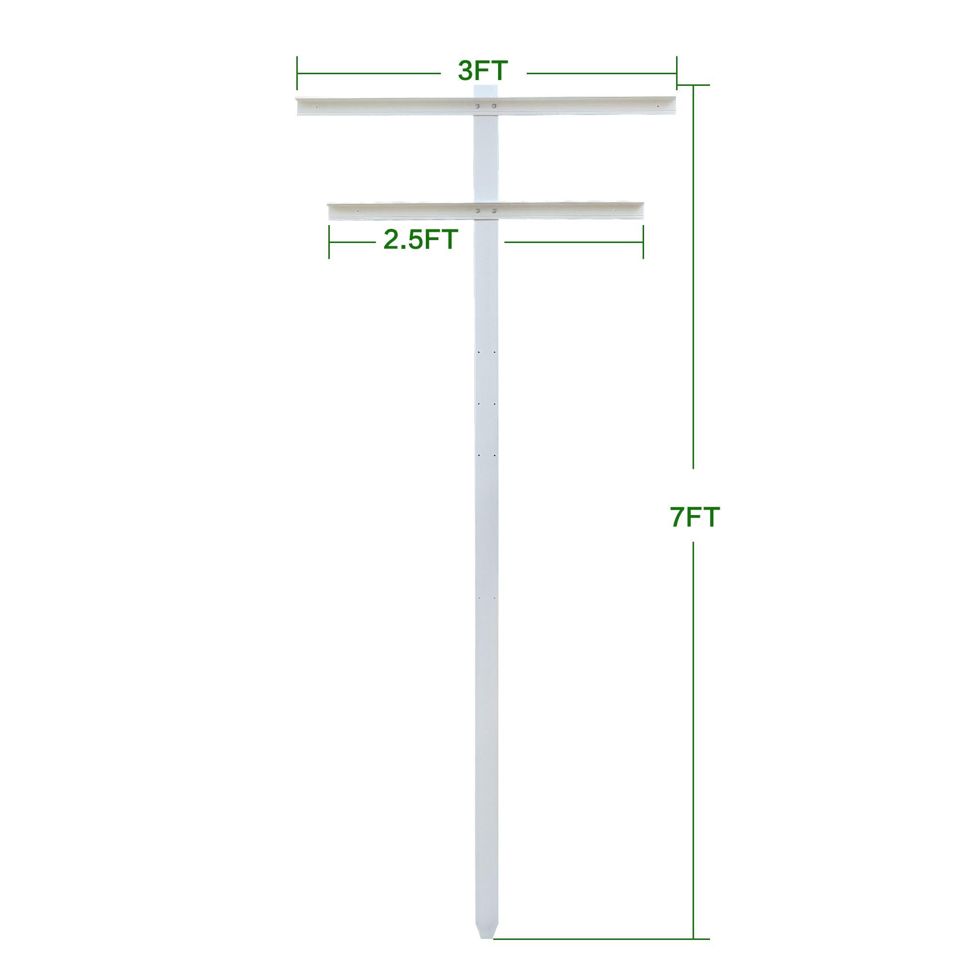 Mr Garden cross-arm detail with slot visible for secure plant training