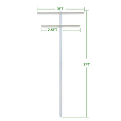 Mr Garden assembled trellis in garden supporting vines, neat vertical growing