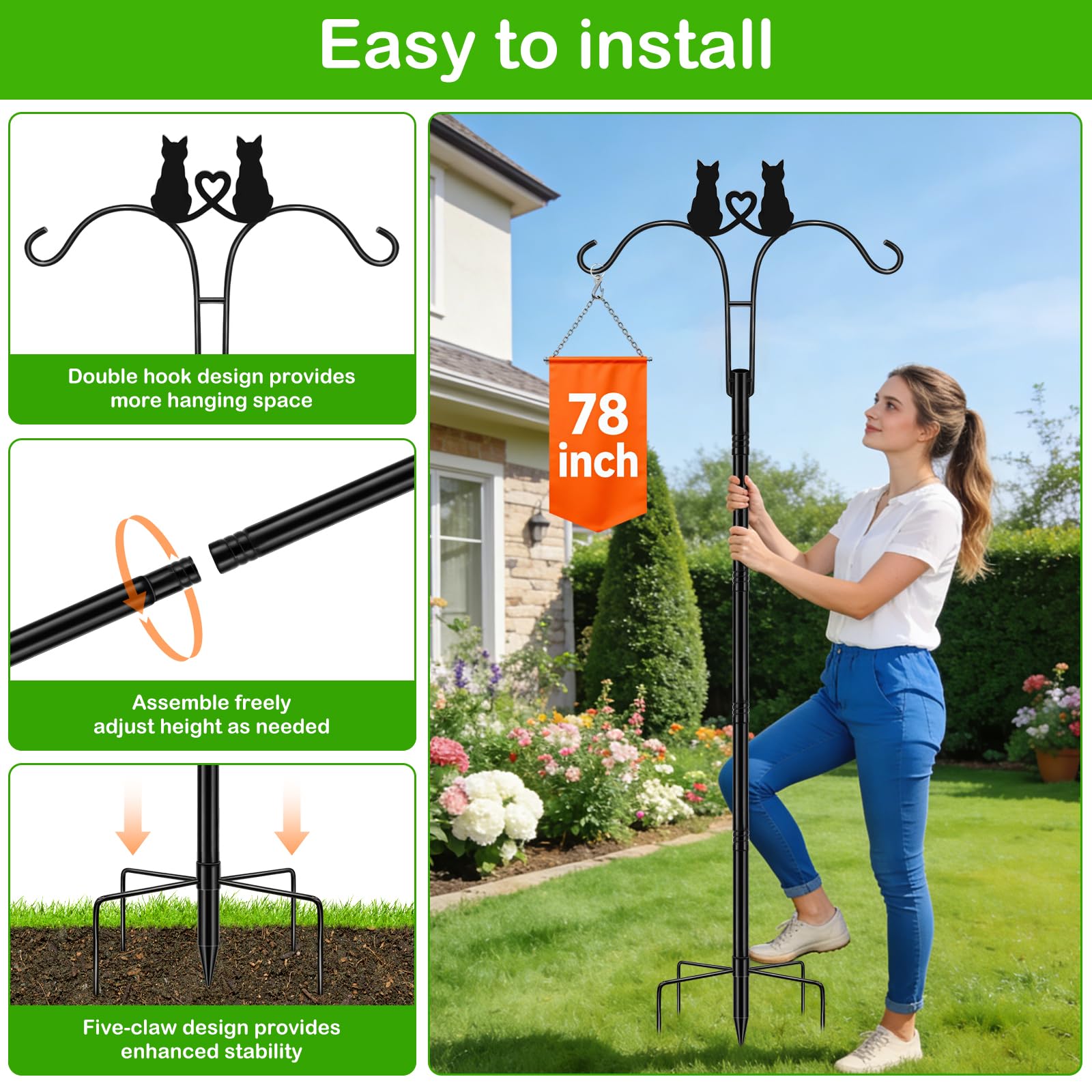 MRHEPHAESTUS assembled in a garden creating decorative and functional outdoor display