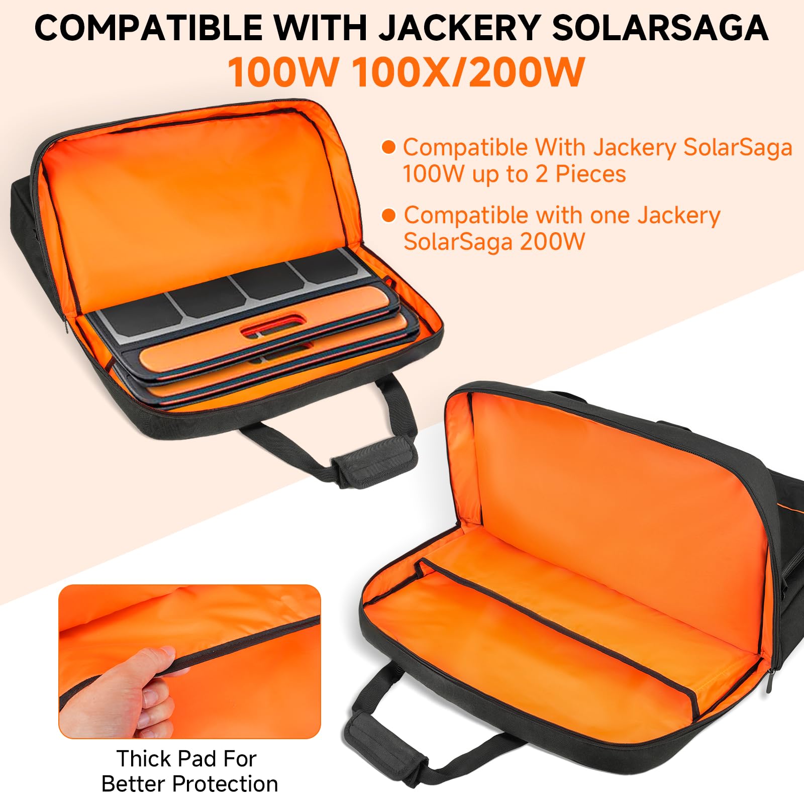 MRINCA internal pocket layout storing cables and connectors for neat access