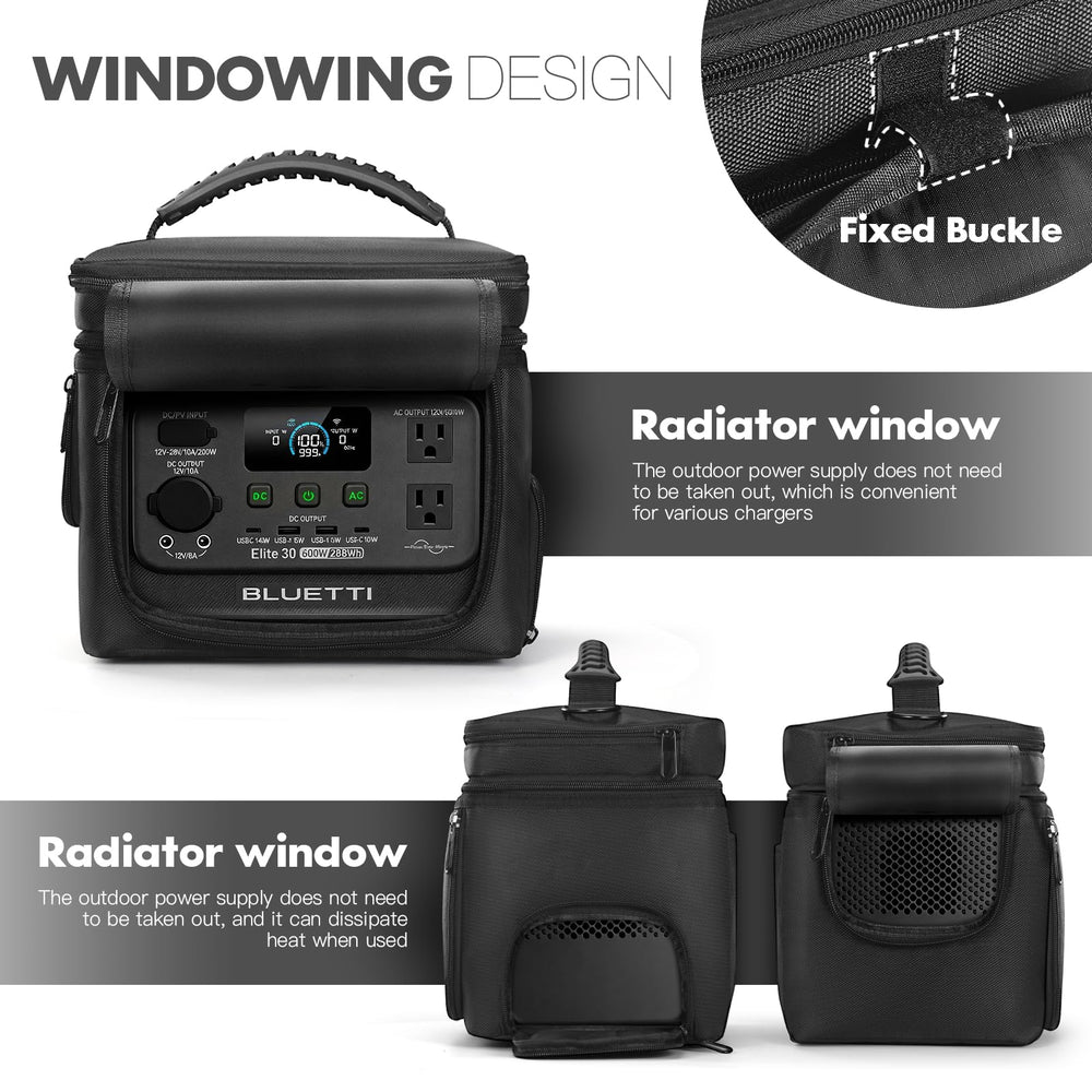 MRINCA cushioned handle and detachable shoulder strap for comfortable transport benefit