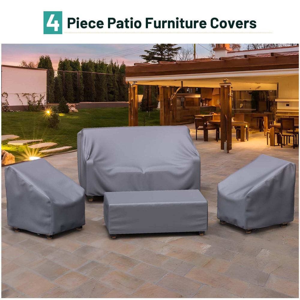 Mrrihand folded covers stored compactly for easy off-season storage