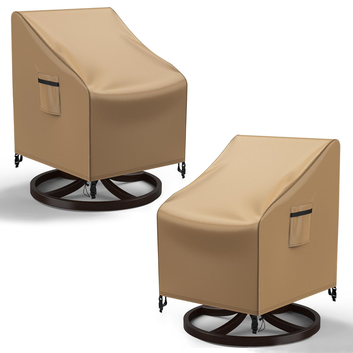 Mrrihand front view patio chair cover protecting chair from weather