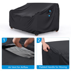 Mrrihand padded handle being used for easy installation and removal