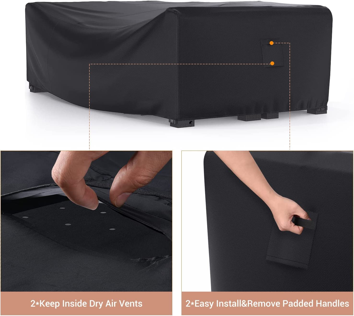 Mrrihand seam tape and PU-lined interior detail preventing water penetration