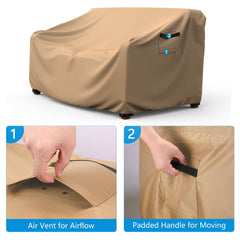 Mrrihand air vent and reinforced seams detail improving airflow and durability