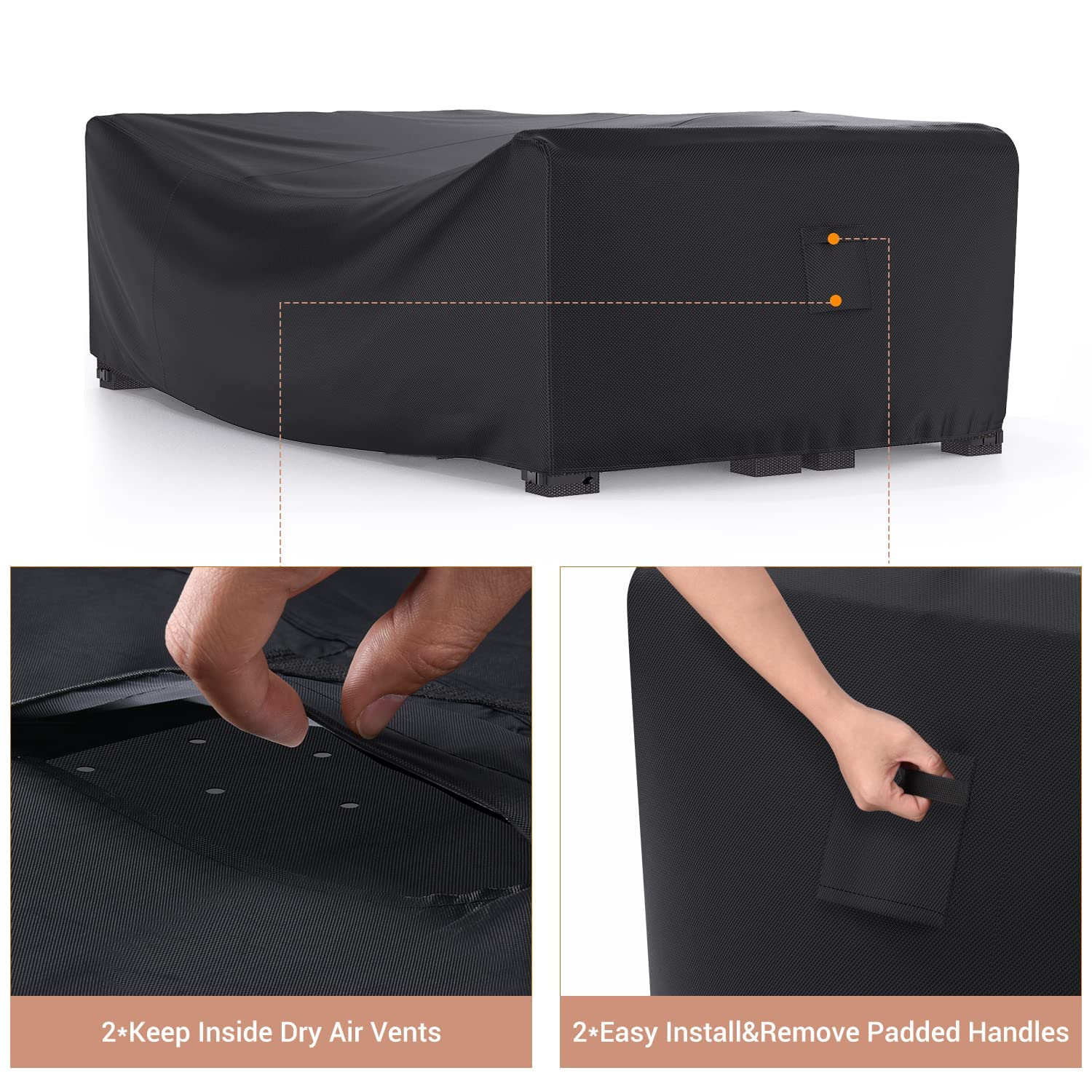 Mrrihand waterproof seam tape detail preventing leaks and protecting cushions