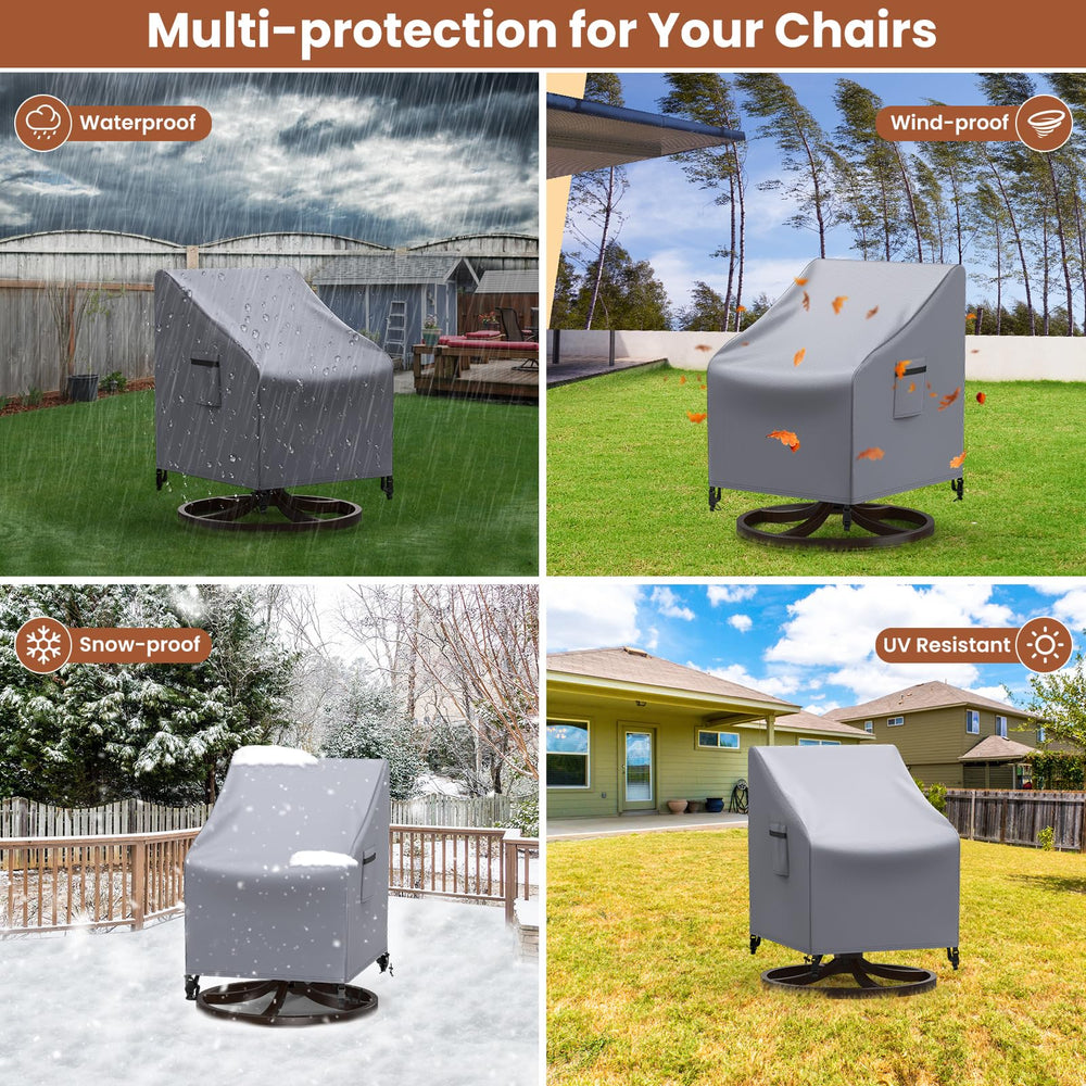 Mrrihand buckle and strap detail keeping cover secure in wind