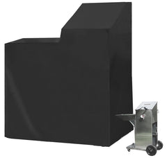 MRWiZMS front view of cover protecting Bayou Classic fryer for long-lasting protection