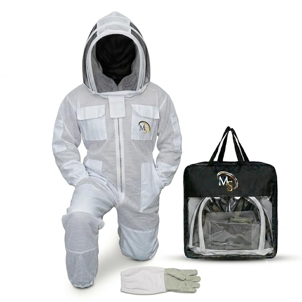 MS front view full suit showing full coverage and cooling benefit