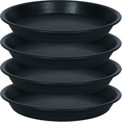 MSKIAUO front view of 16.8 inch saucer showing full rim and depth for surface protection
