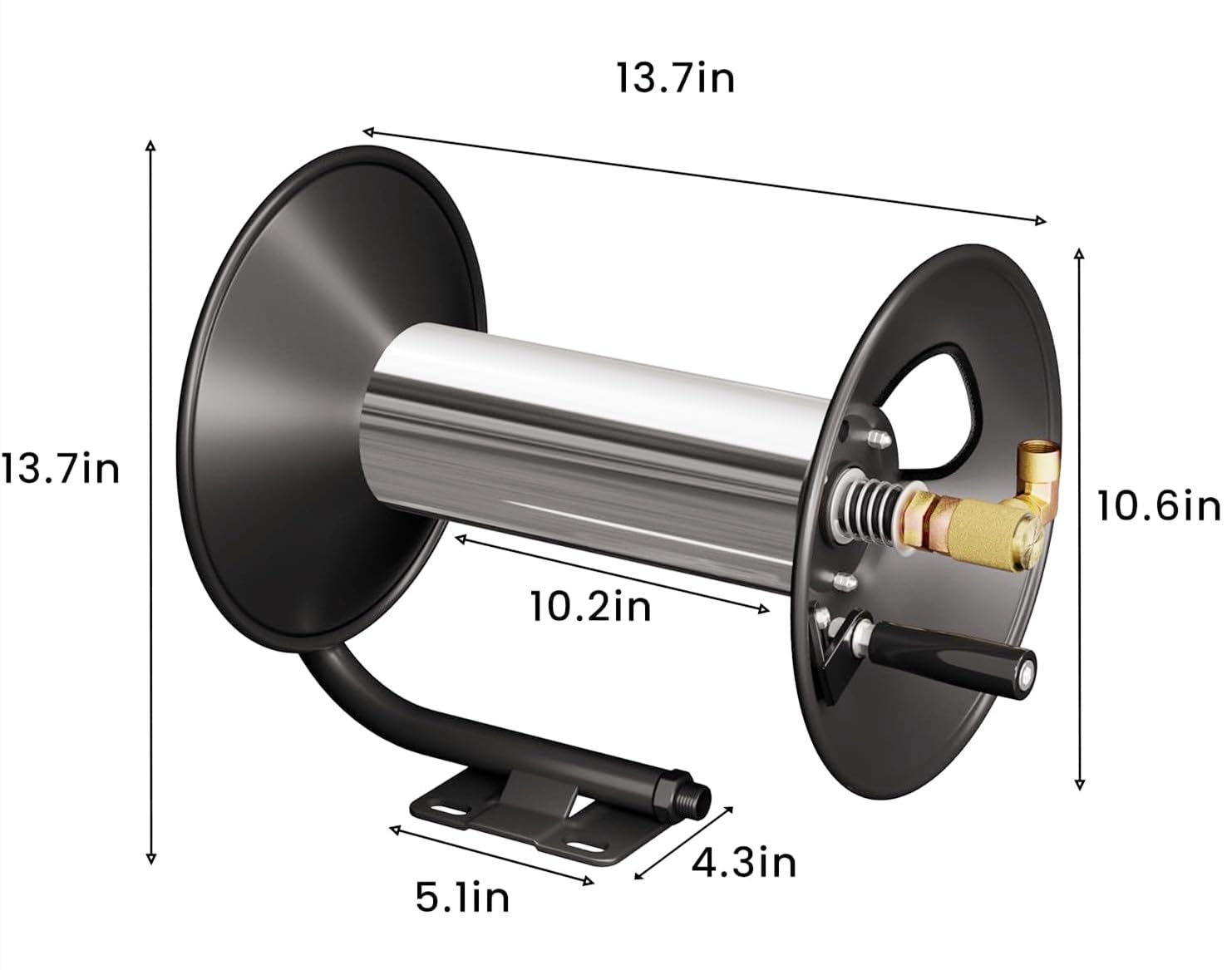 MSOTLIYR brass swivel detail highlighting corrosion resistance and leak prevention