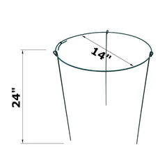 MTB Garden close-up of steel core and ring weld for durable long-lasting support