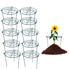 MTB Garden front pack of ten peony cages showing compact bundle and immediate value