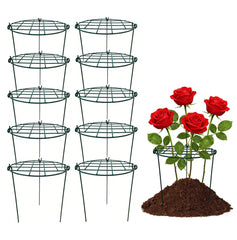 MTB Garden front packaging showing ten grow-through rings and tidy storage benefit