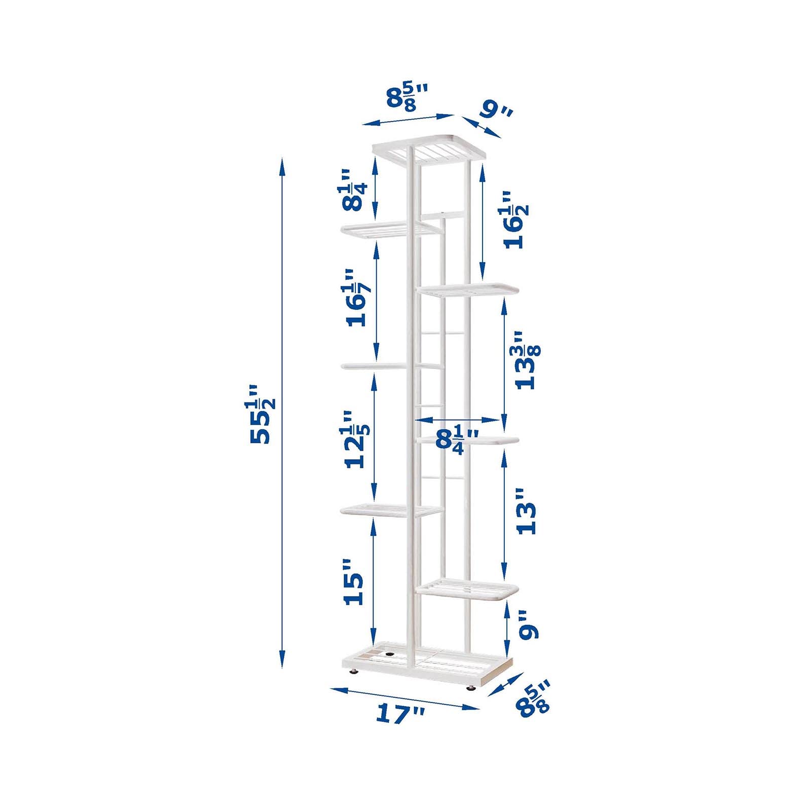 MTB Garden side profile highlighting slim footprint to save space and fit narrow areas