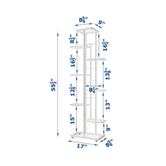 MTB Garden side profile highlighting slim footprint to save space and fit narrow areas
