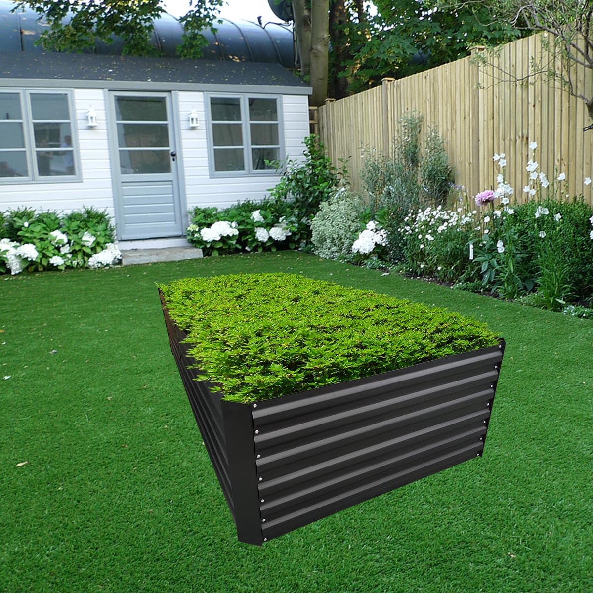 MTB Garden side view showing crossbar detail for extra strength benefit