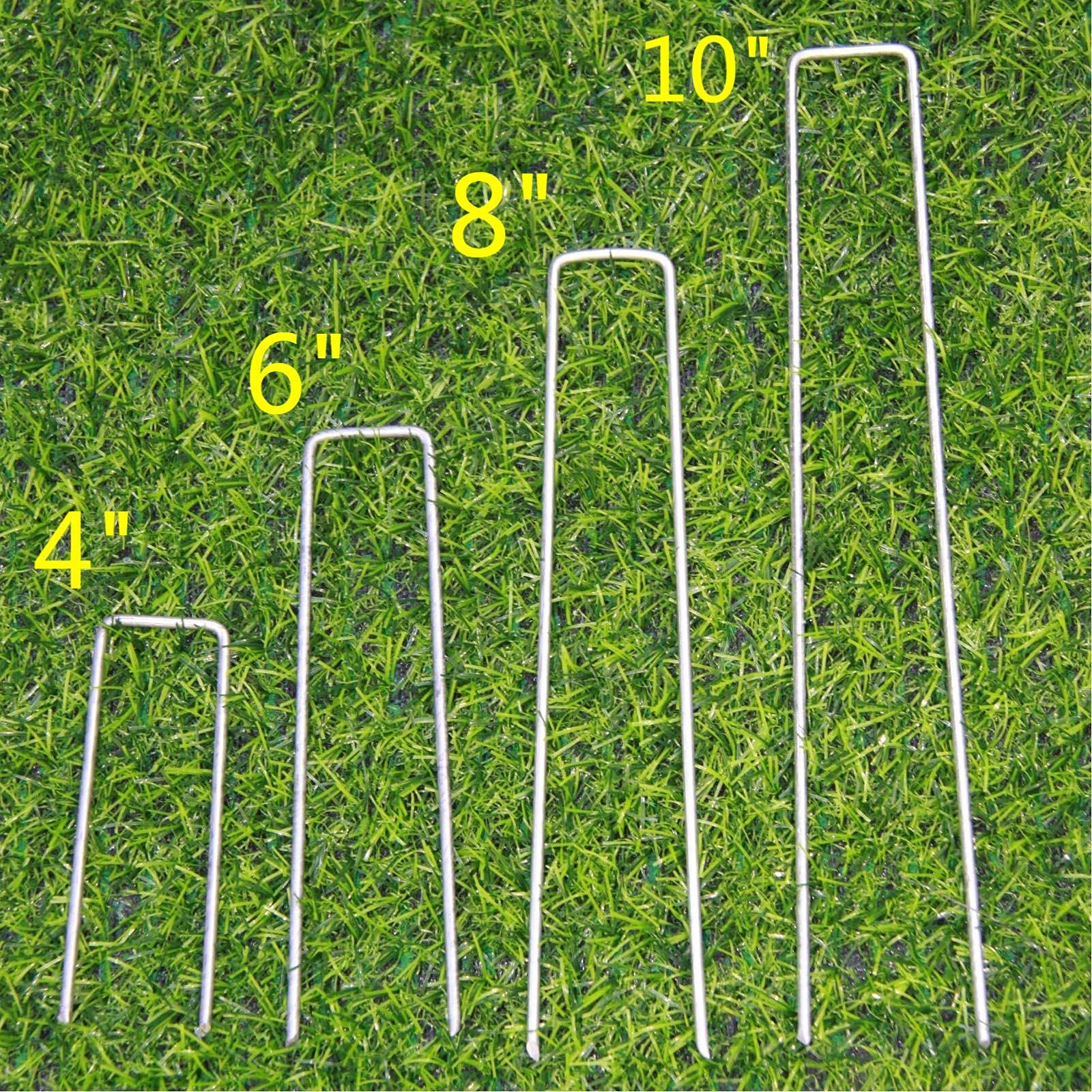 MTB Garden staple held in hand showing scale and easy handling