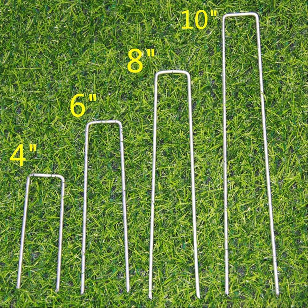 MTB Garden staple held in hand showing scale and easy handling