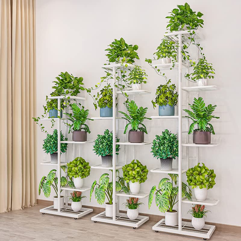 MTB Garden plant stand shown beside a chair for scale showing height and capacity benefit