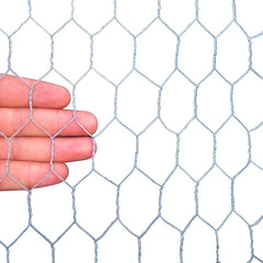 MTB Supply close-up of galvanized hexagonal mesh texture highlighting corrosion resistance and durable weave