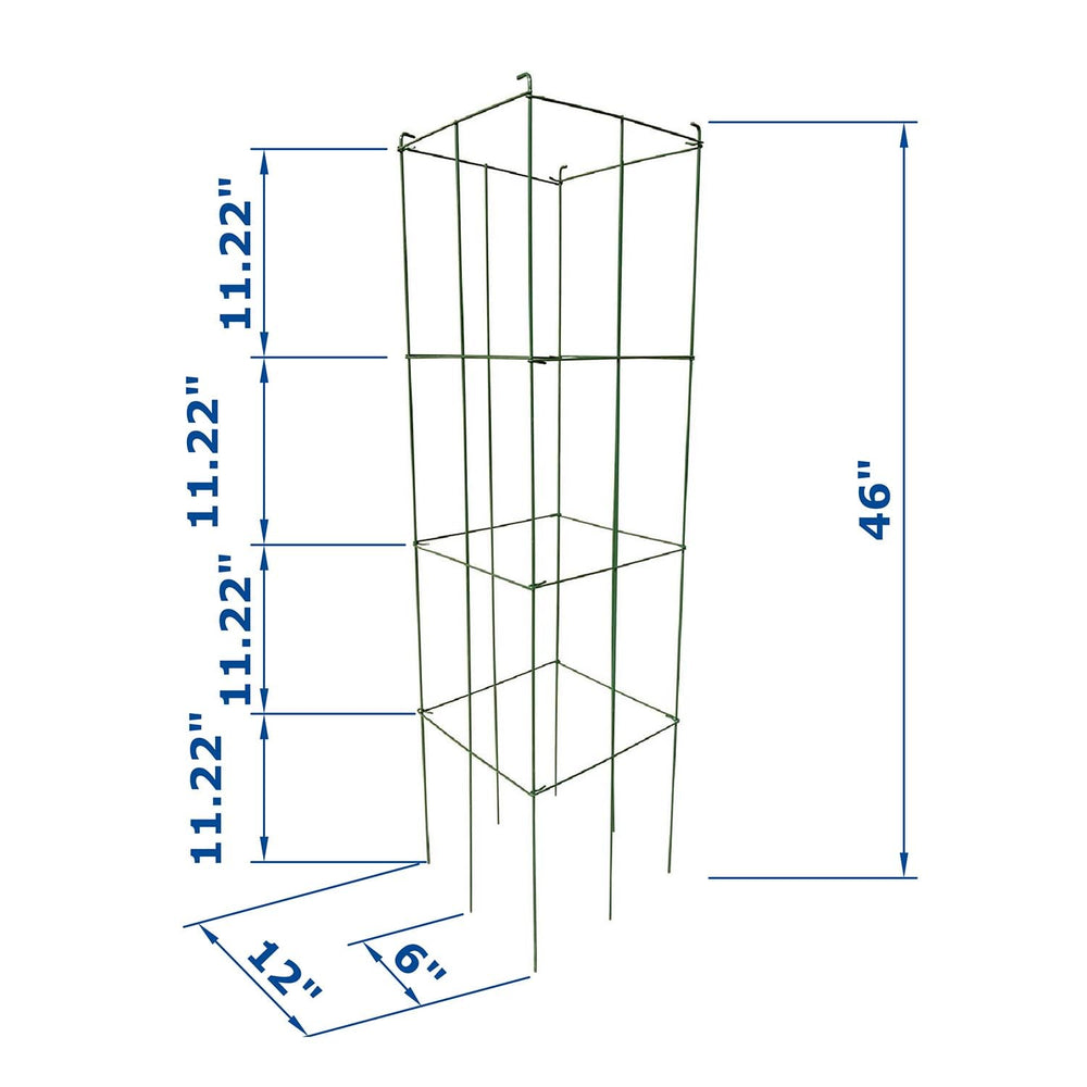 MTB Supply cage folded flat for storage saving garage space