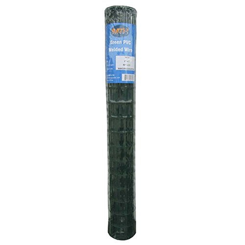 MTB Supply fence roll front view showing size and green finish, durable appearance