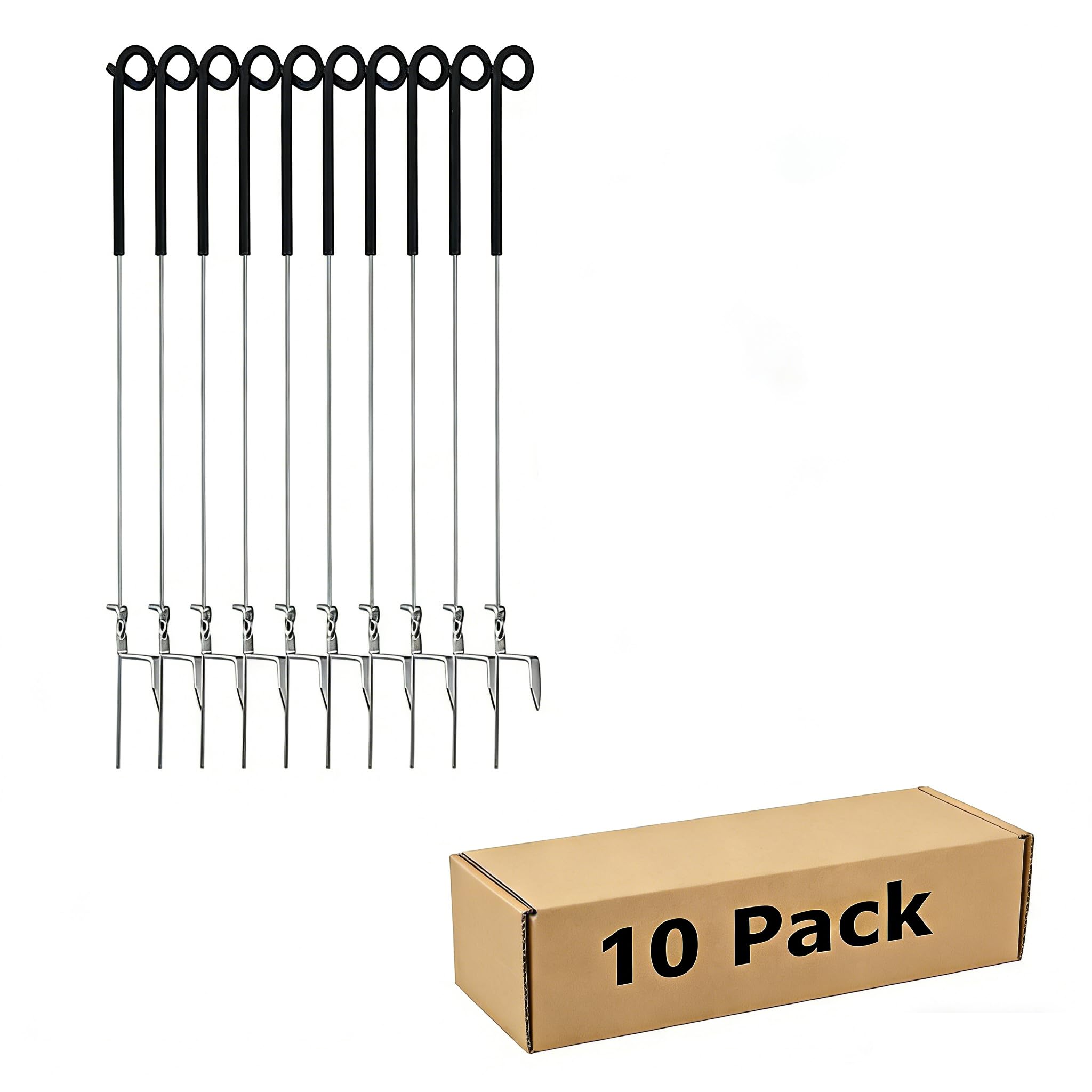 MTB Supply front view of 10-pack, convenient bulk buying benefit