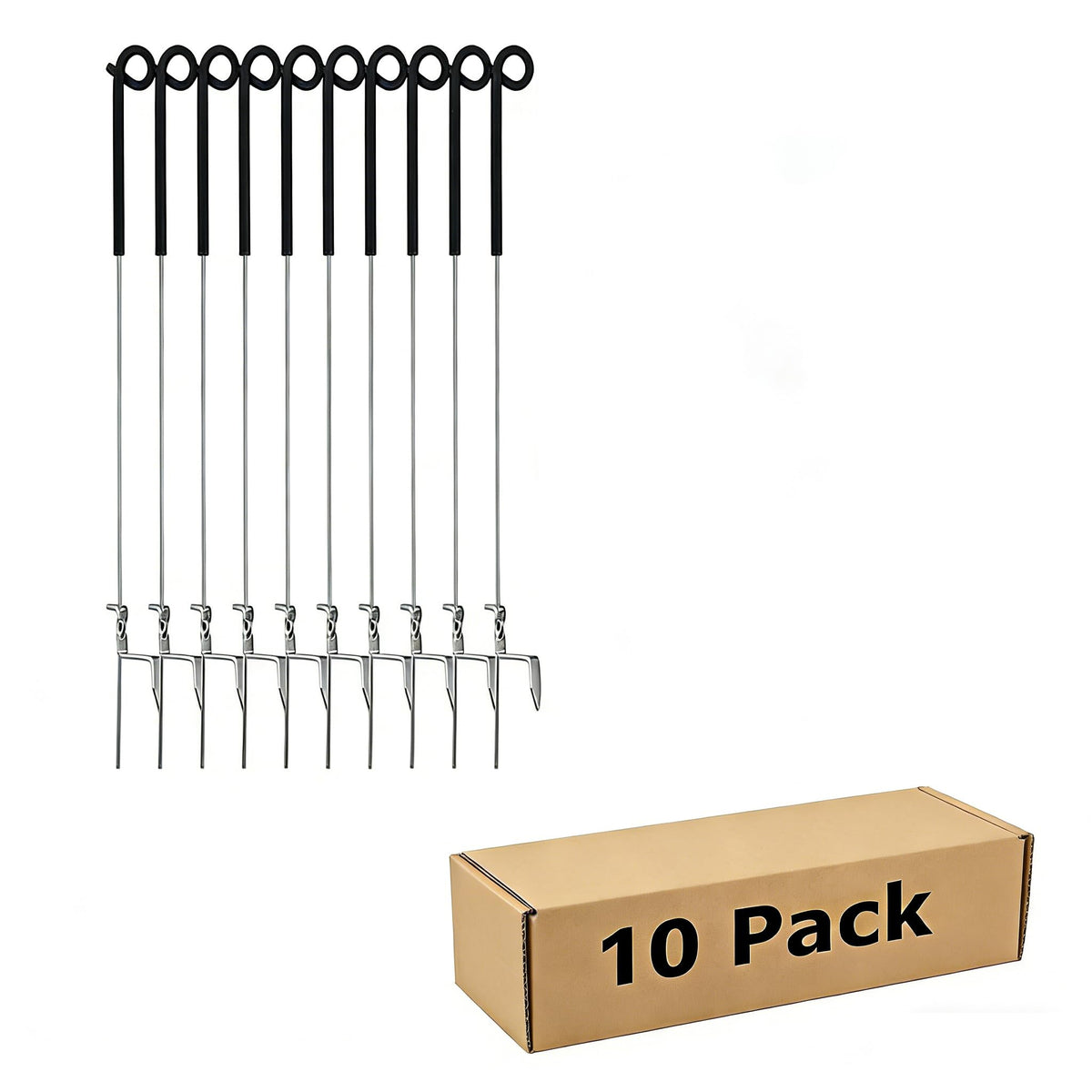 MTB Supply front view of 10-pack, convenient bulk buying benefit