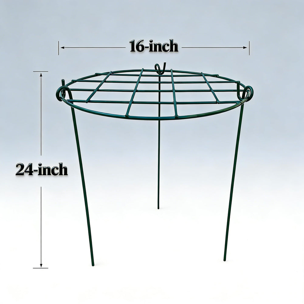 MTB Supply close-up of hoop grid pattern protecting stems and blossoms