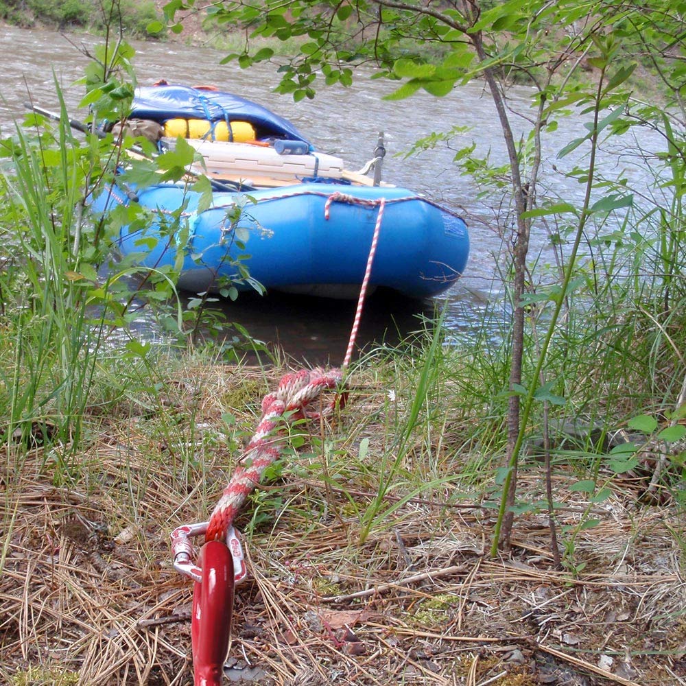 MTB Supply anchor beside ruler showing 40 inch length and scale for accurate sizing
