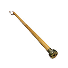 MTB Supply wooden handle close-up for comfortable, slip-resistant grip