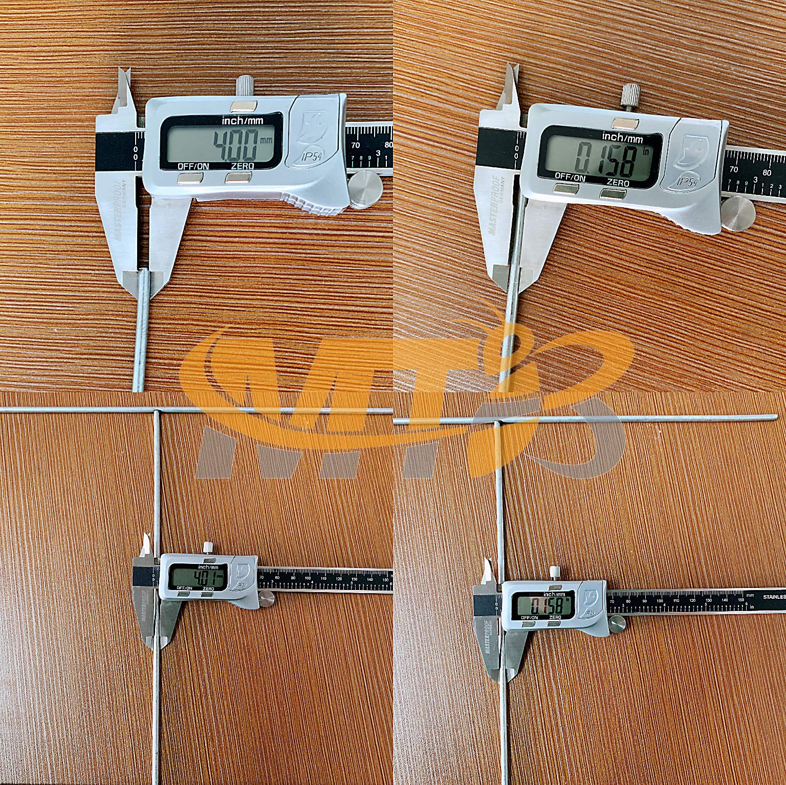 MTB Supply detail of horizontal support bars securing a sign and reducing wind wobble