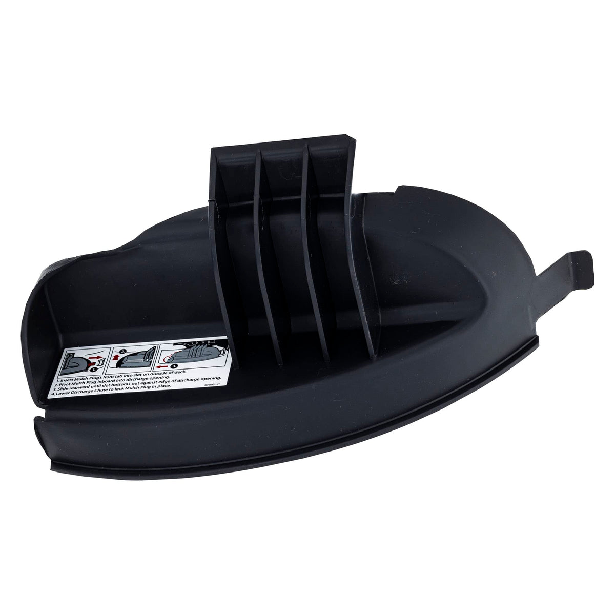 MTD front view of 33-inch mulching cover showing fit and finish for reliable replacement