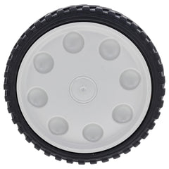 MTD Genuine Parts front view of 8x2 wheel showing precise fit and durability