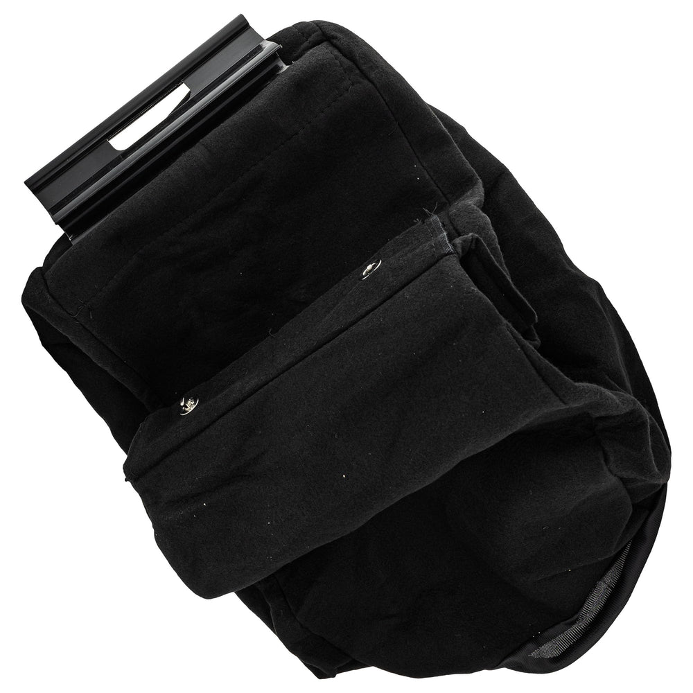 MTD Genuine Parts Troy-Bilt attachment collar detail showing secure connection benefit