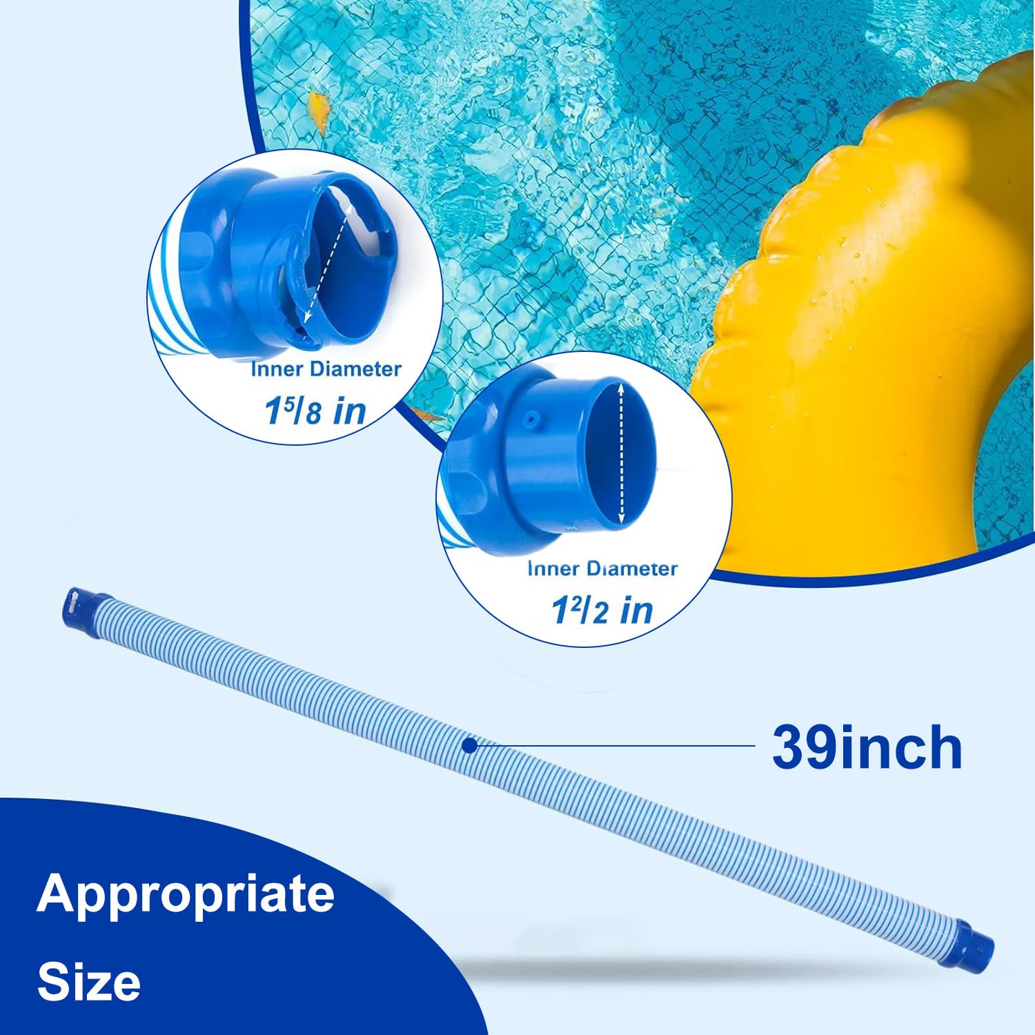MTIFOEV textured ABS and EVA hose detail highlighting sun-resistant durability