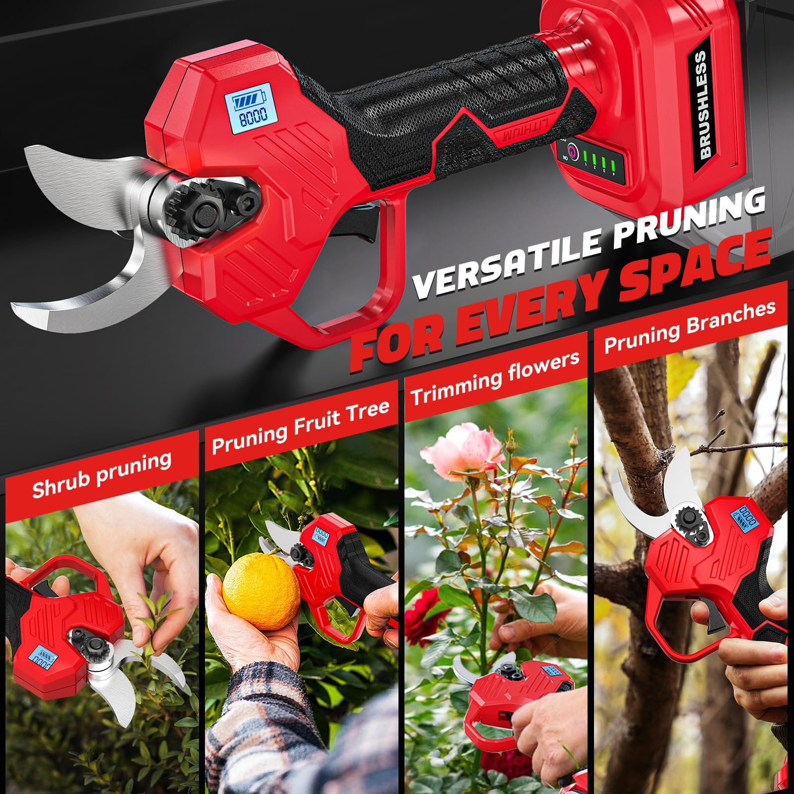 MtiolHig pruning a tree demonstrating quick, effortless branch cutting