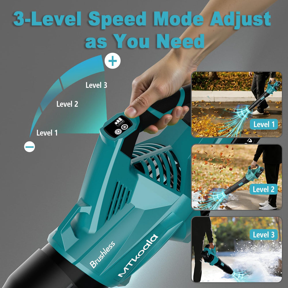 MTKOALA nozzle detail focused on airflow port for concentrated blowing power