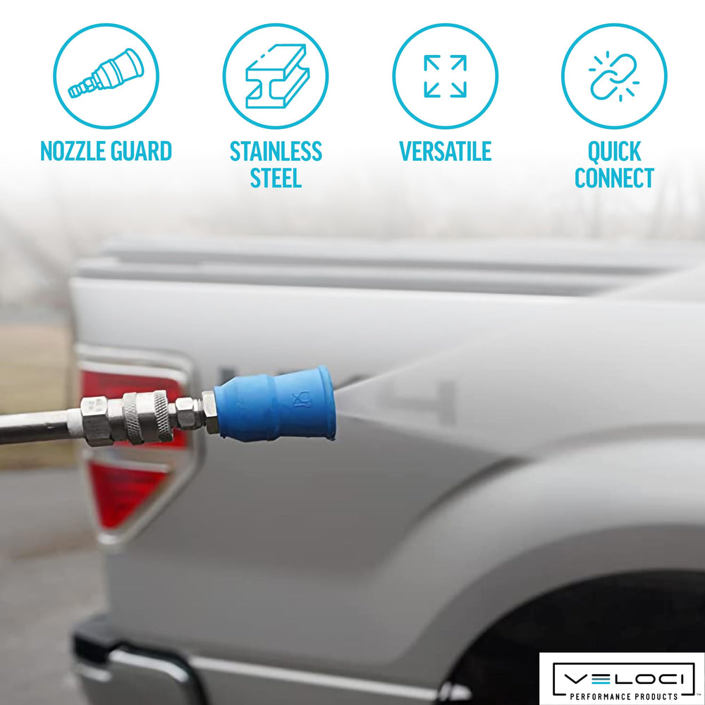 MTM Hydro threaded holder detail demonstrating secure fit and corrosion resistance benefit