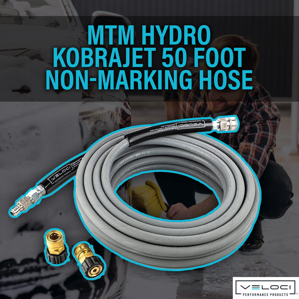 MTM Hydro stainless steel fitting closeup demonstrating secure, durable connection