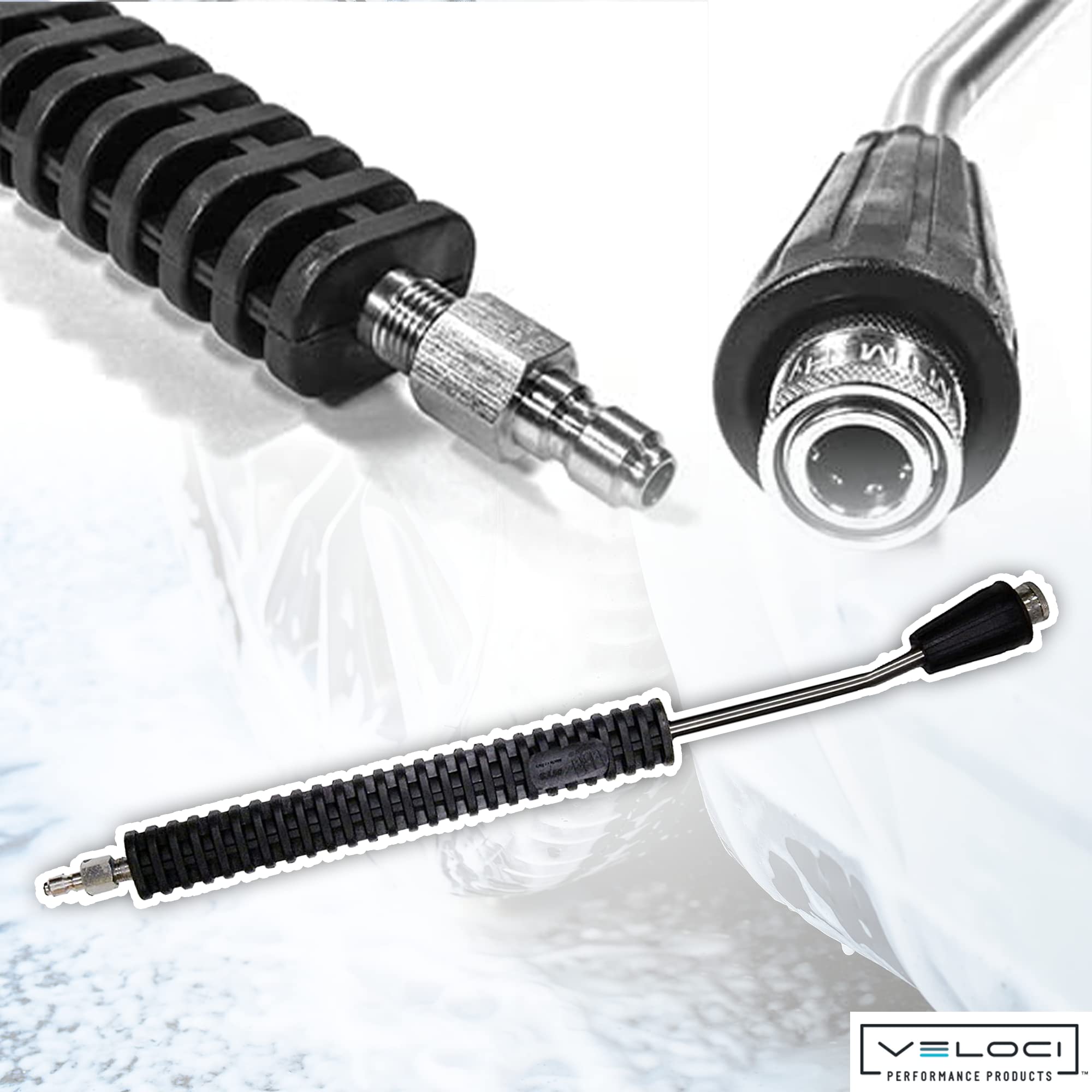 MTM Hydro retractable boot protecting vehicle surfaces and reducing overspray