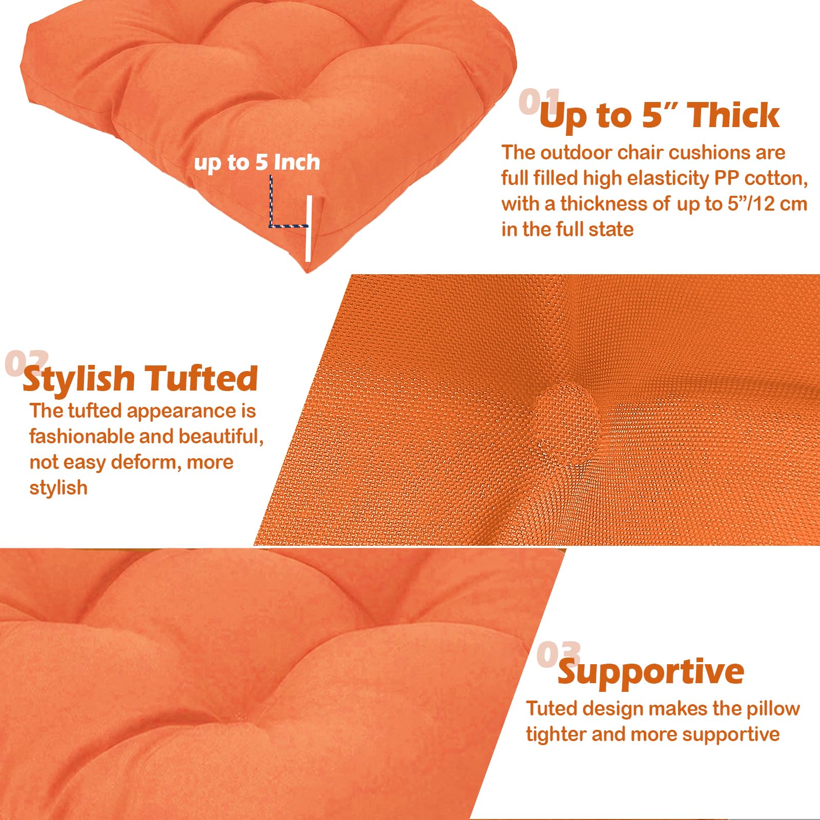 MTMR person spot-cleaning cushion with damp cloth to demonstrate simple outdoor cushion care