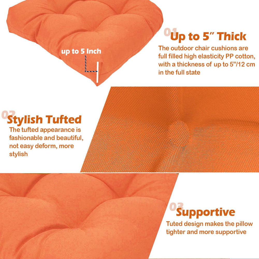 MTMR person spot-cleaning cushion with damp cloth to demonstrate simple outdoor cushion care