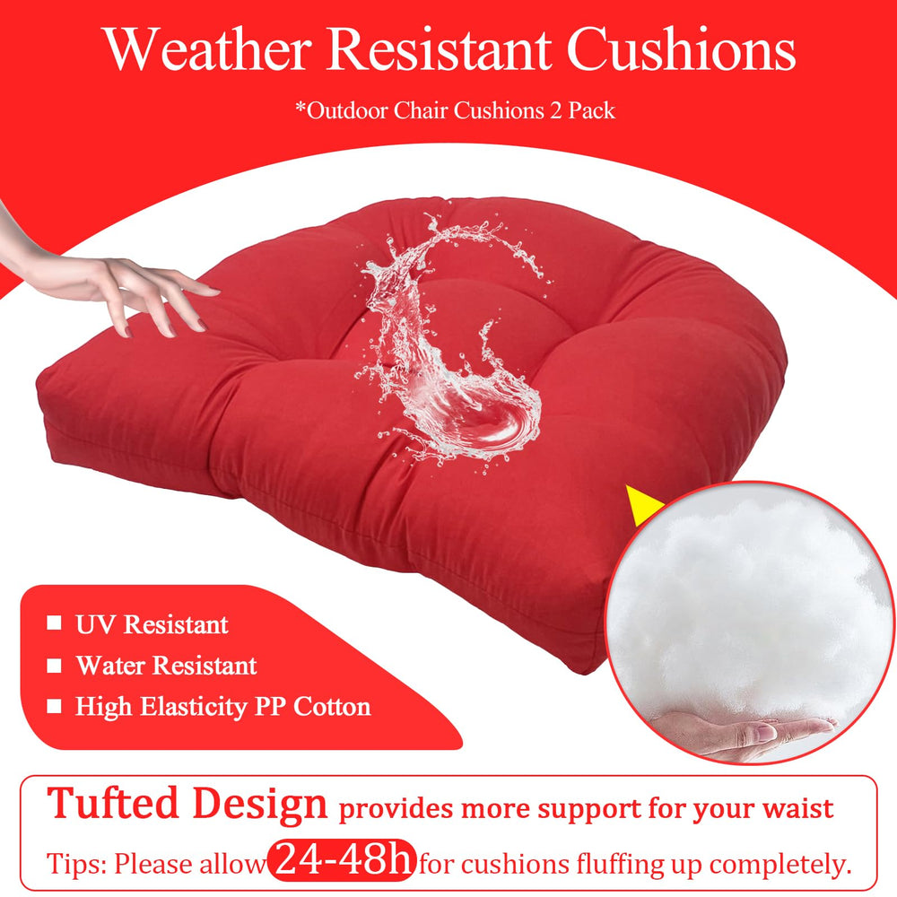 MTMR cushion in use on patio chair enhancing seating comfort outdoors